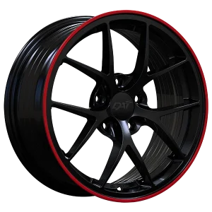 DAI Alloys – Sky – Black – 16″x7″ 40mm – Summer Wheels – DW1321601